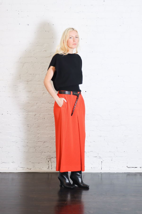 HOMME PLISSE ISSEY MIYAKE Colorful Pleats Skirt