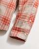 Billy Reid Bold Plaid Linen Wilson Shirt - Brick - Thumbnail 4