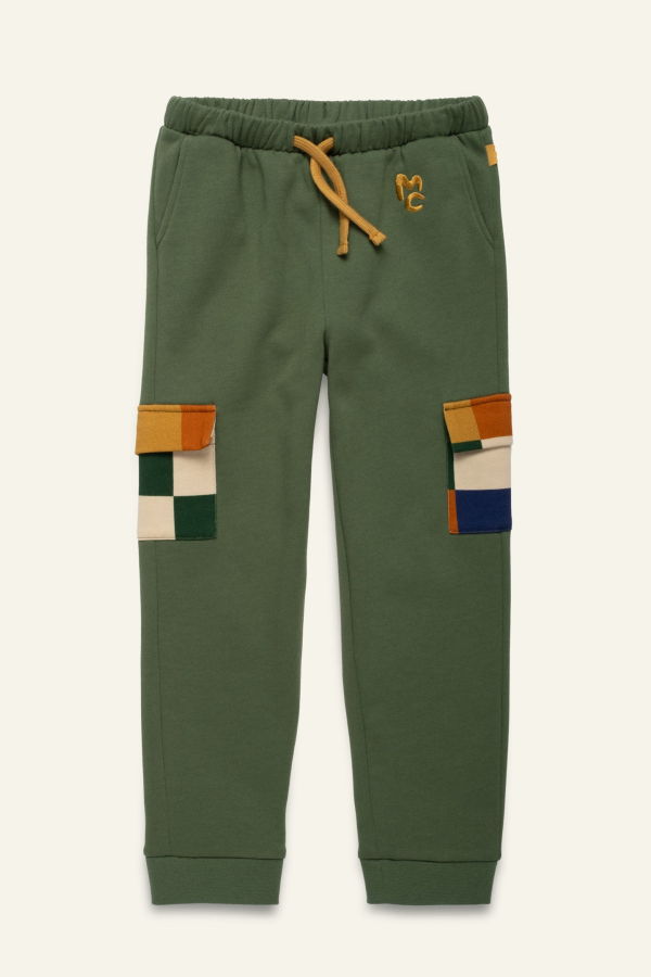 KIDS Mon Coeur Pocket Jogger - Green Pastures/Fall Checker