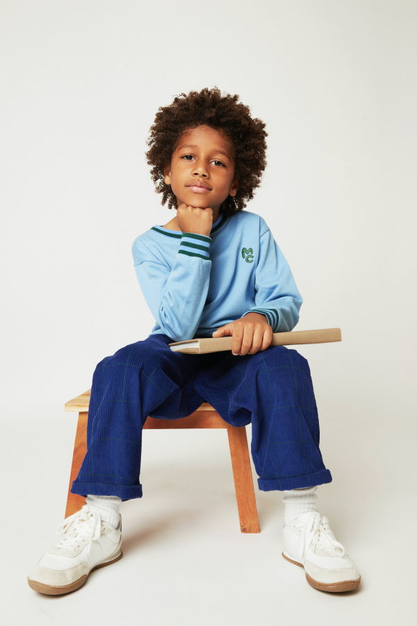 KIDS Mon Coeur MC Sweatshirt - Ashleigh Blue