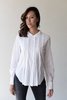 Kristensen du Nord 361 Pleat Front Blouse - White - Thumbnail 2