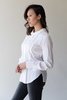 Kristensen du Nord 361 Pleat Front Blouse - White - Thumbnail 4