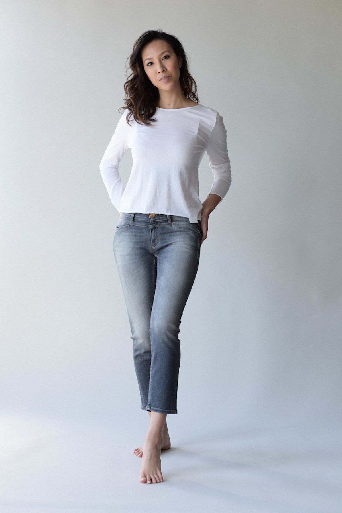 Kristensen du Nord 370 Long Sleeve Tee - White - Image 1 of 3