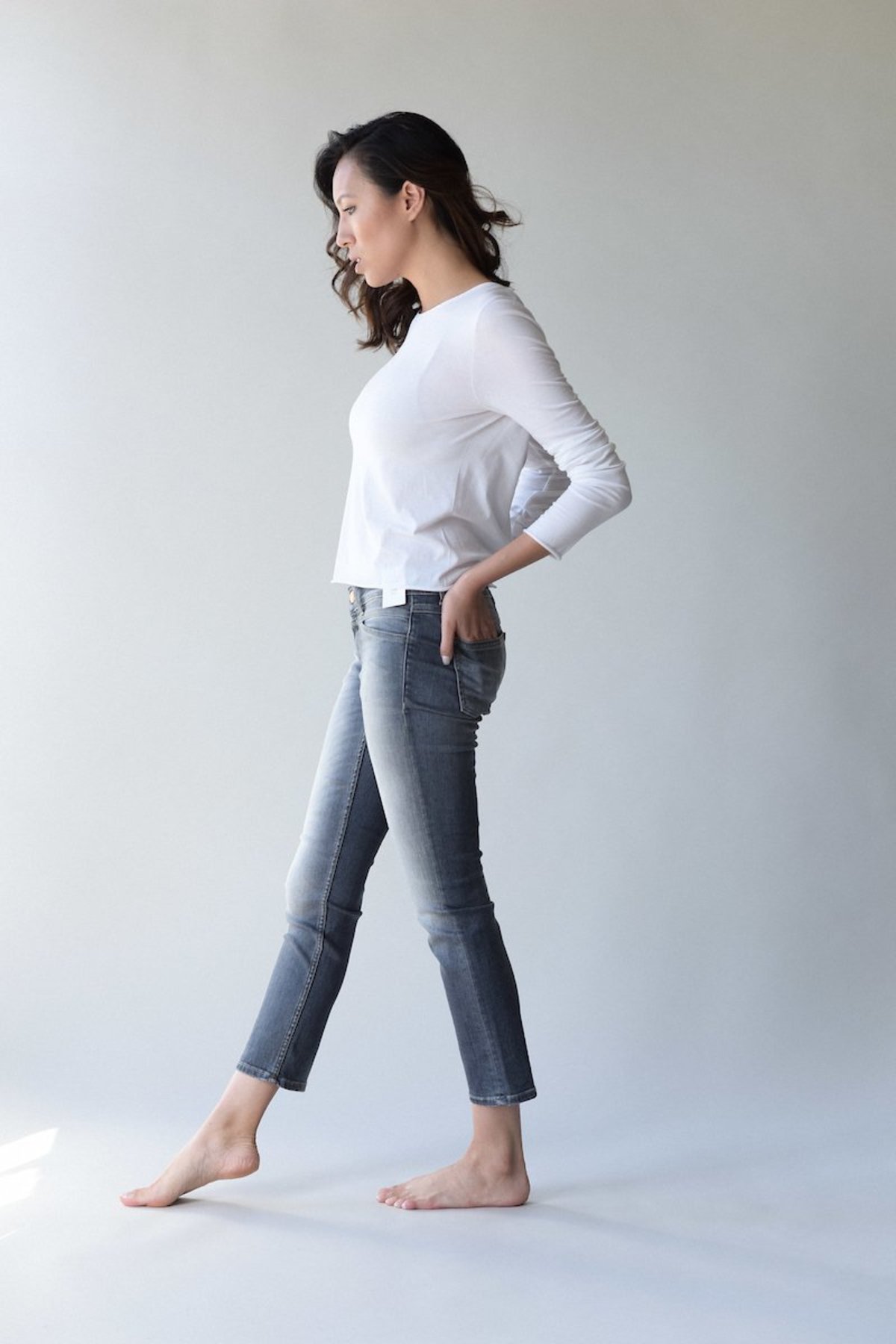 Kristensen du Nord 370 Long Sleeve Tee - White - Image 2 of 3