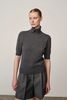 Herskind Perry Knit Blouse - Dark Grey - Thumbnail 3