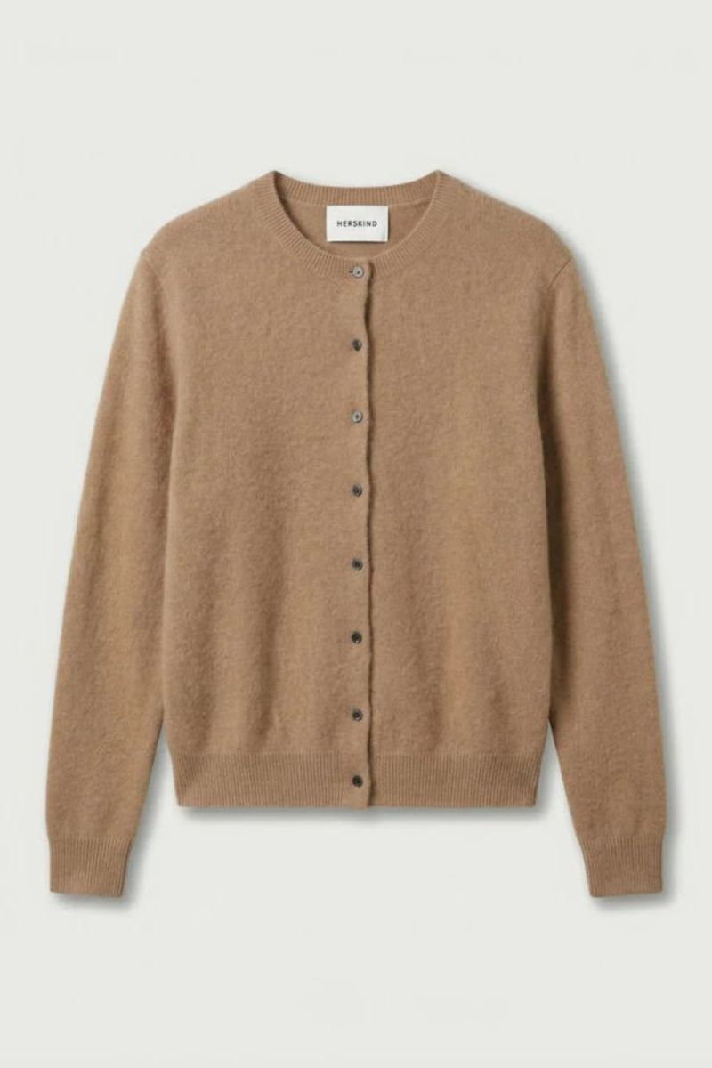 Herskind Roselle Knit Cardigan - Croissant