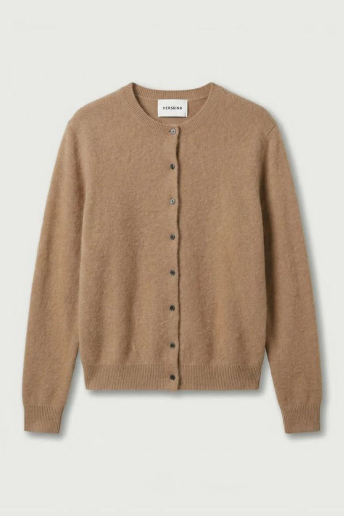Herskind Roselle Knit Cardigan - Croissant - Image 6 of 6