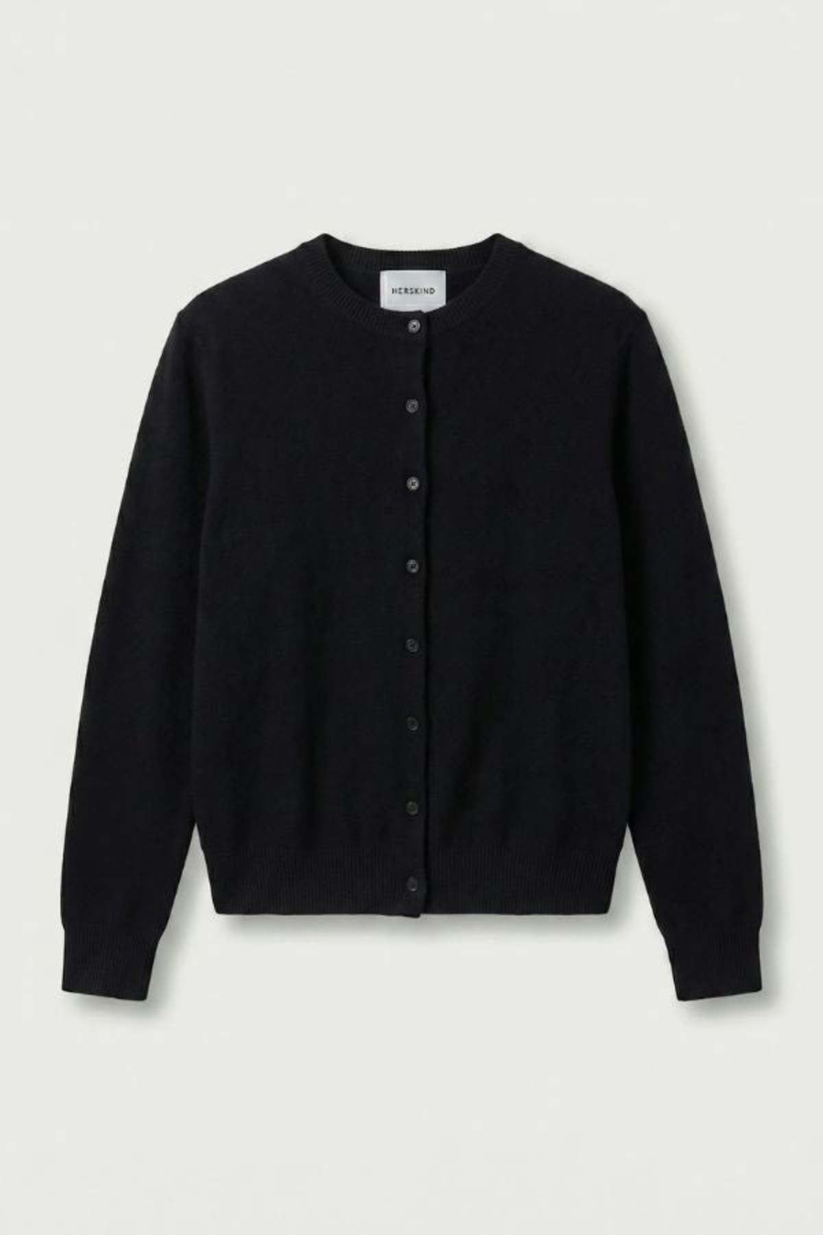 Herskind Roselle Knit Cardigan - Black - Image 6 of 6