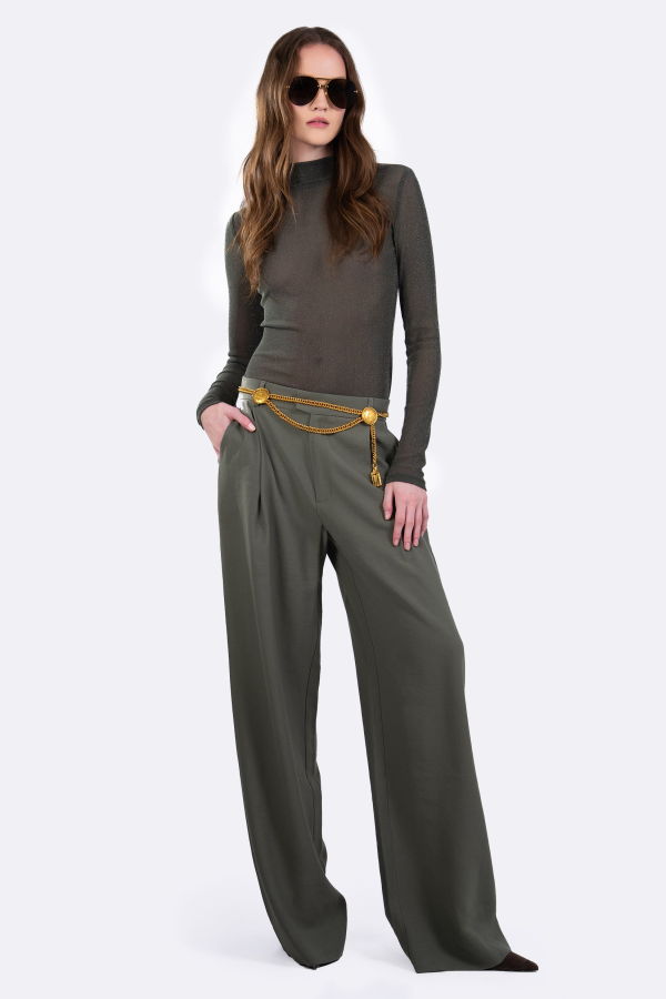 Nonchalant Label Callie Top - Moss