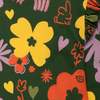 KIDS Mon Coeur Wildflower Ruffle Long Sleeve T-Shirt - Green Pastures/Multi - Thumbnail 3
