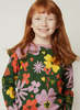 KIDS Mon Coeur Wildflower Ruffle Long Sleeve T-Shirt - Green Pastures/Multi - Thumbnail 7