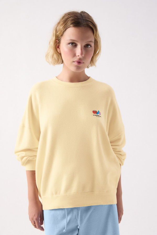 American Vintage Atubay Sweatshirt - Ecru