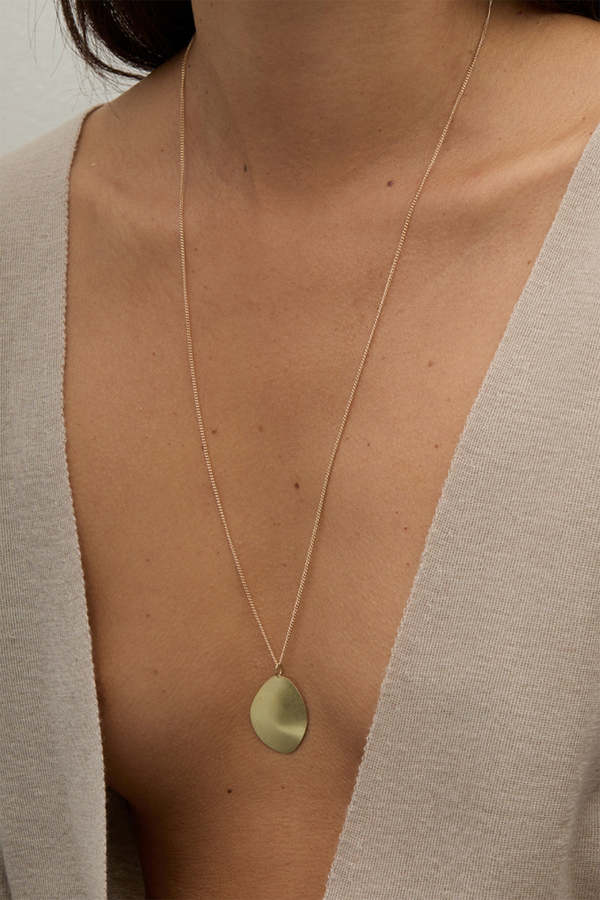 Kathleen Whitaker Long Scrap Pendant Necklace