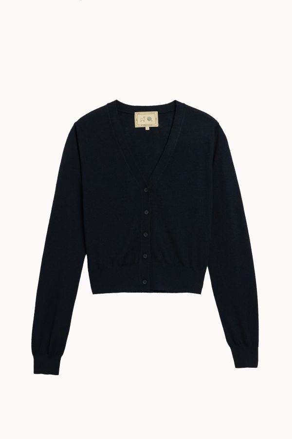 DEMYLEE Chloe Superfine Cardigan - Black