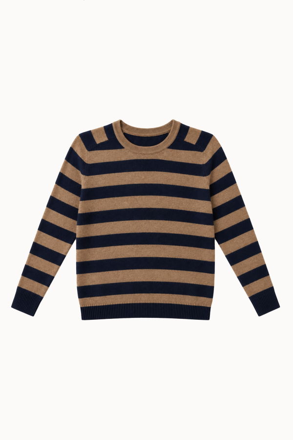 DEMYLEE Sally Sweater - Navy/Beige