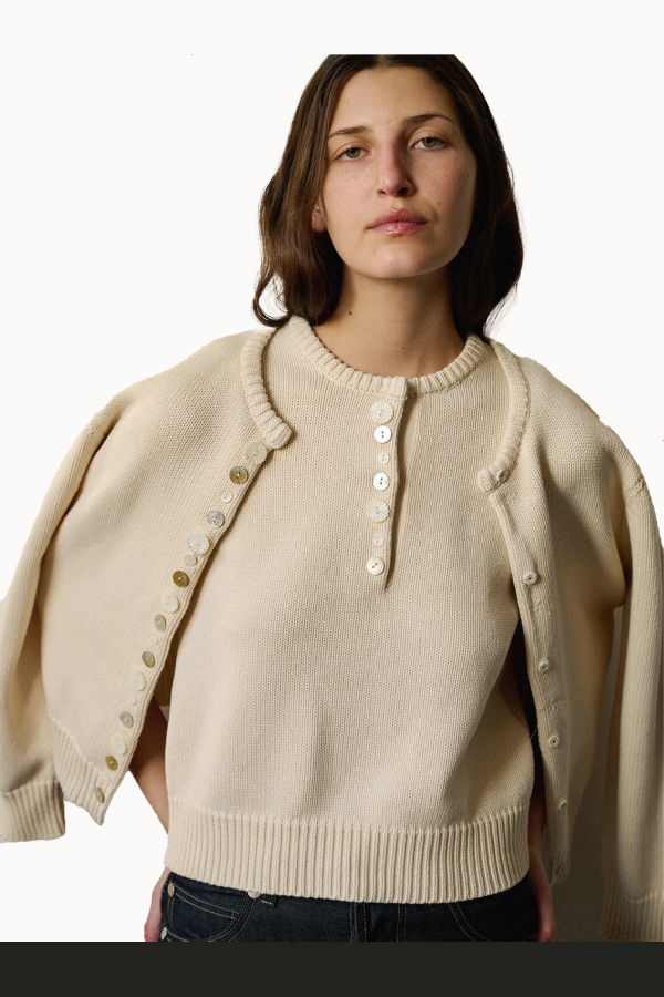 DEMYLEE Soleil Cardigan - Natural