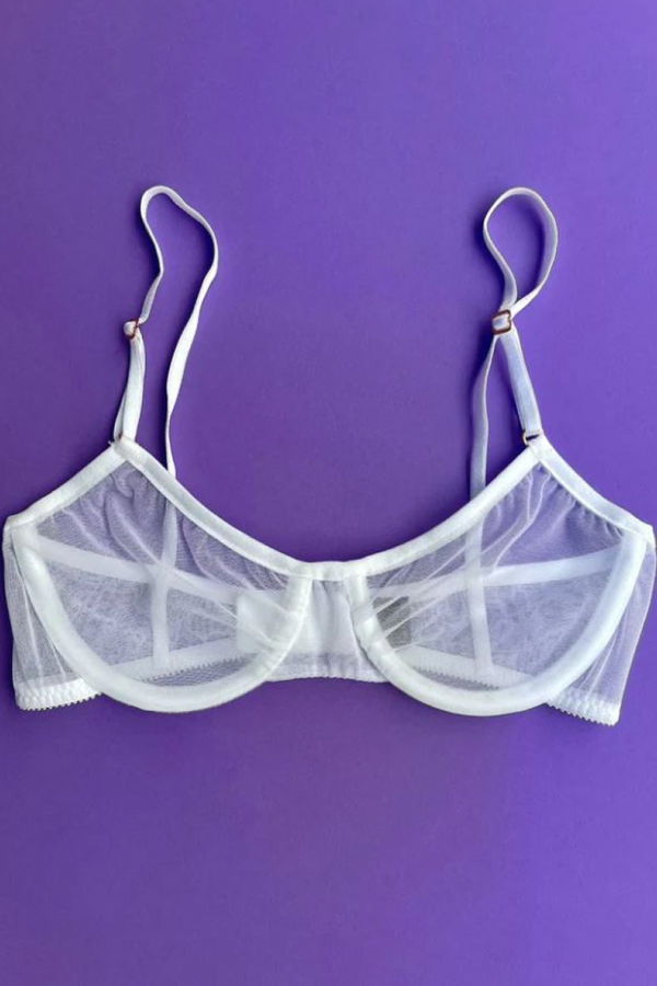 Only Hearts Whisper Underwire Bra - White