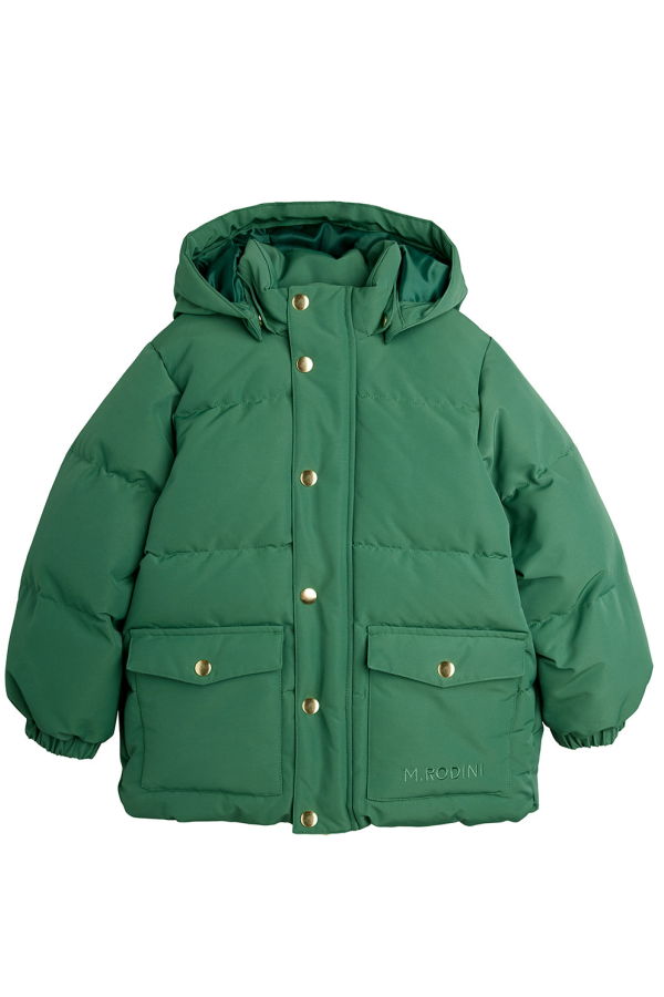 KIDS Mini Rodini Heavy Puffer Jacket - Green