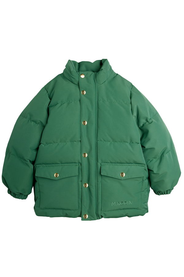 KIDS Mini Rodini Heavy Puffer Jacket - Green