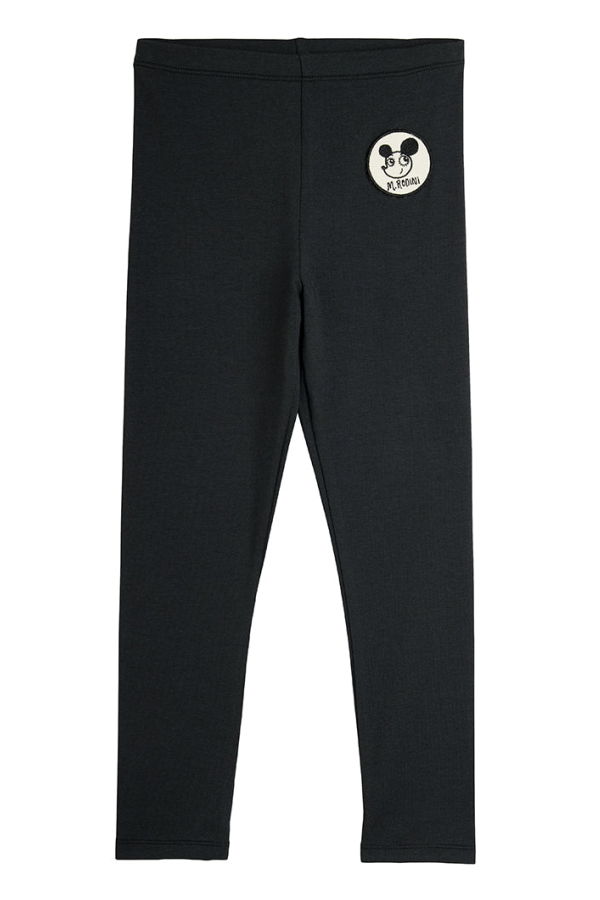 KIDS Mini Rodini Child Leggings - Black
