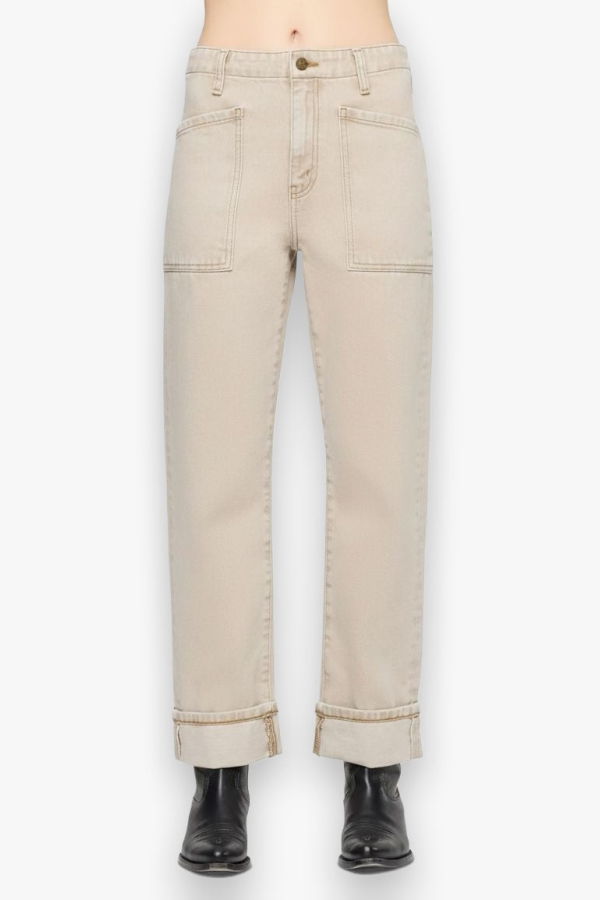 RE/DONE The Bender Jeans - Quiet Khaki