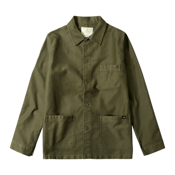 Le Mont St Michel Work Jacket - Khaki Le Mont St Michel Work Jacket - Khaki