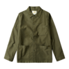 Le Mont St Michel Work Jacket - Khaki - Thumbnail 1