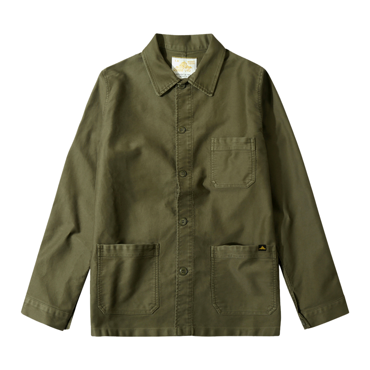 Le Mont St Michel Work Jacket - Khaki - Image 1 of 1