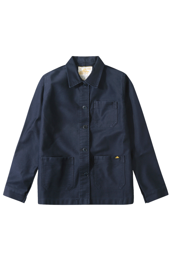 Le Mont St Michel Work Jacket - Navy