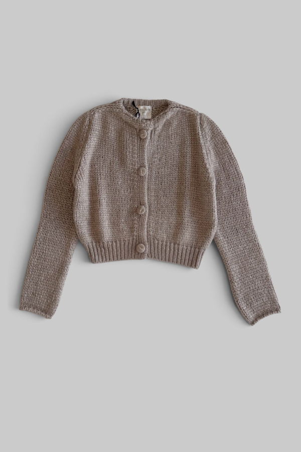 Forte Forte Cashmere Silk Mohair Cardigan - Mandorla