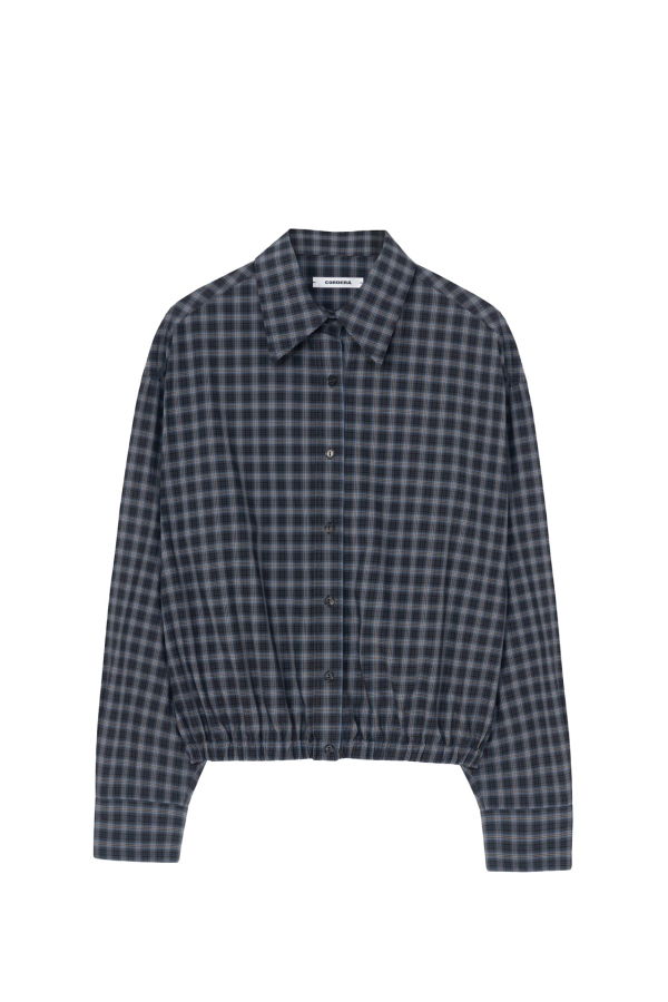 Cordera Checked Bomber Shirt