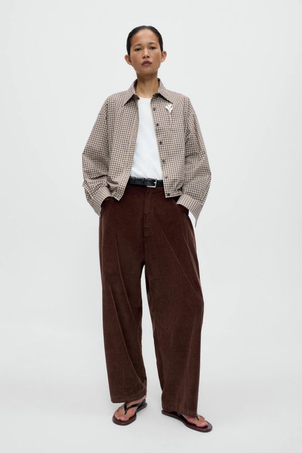 Cordera Corduroy Baggy Pants
