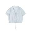 Deiji Studios Fine Collar Top - Thumbnail 1