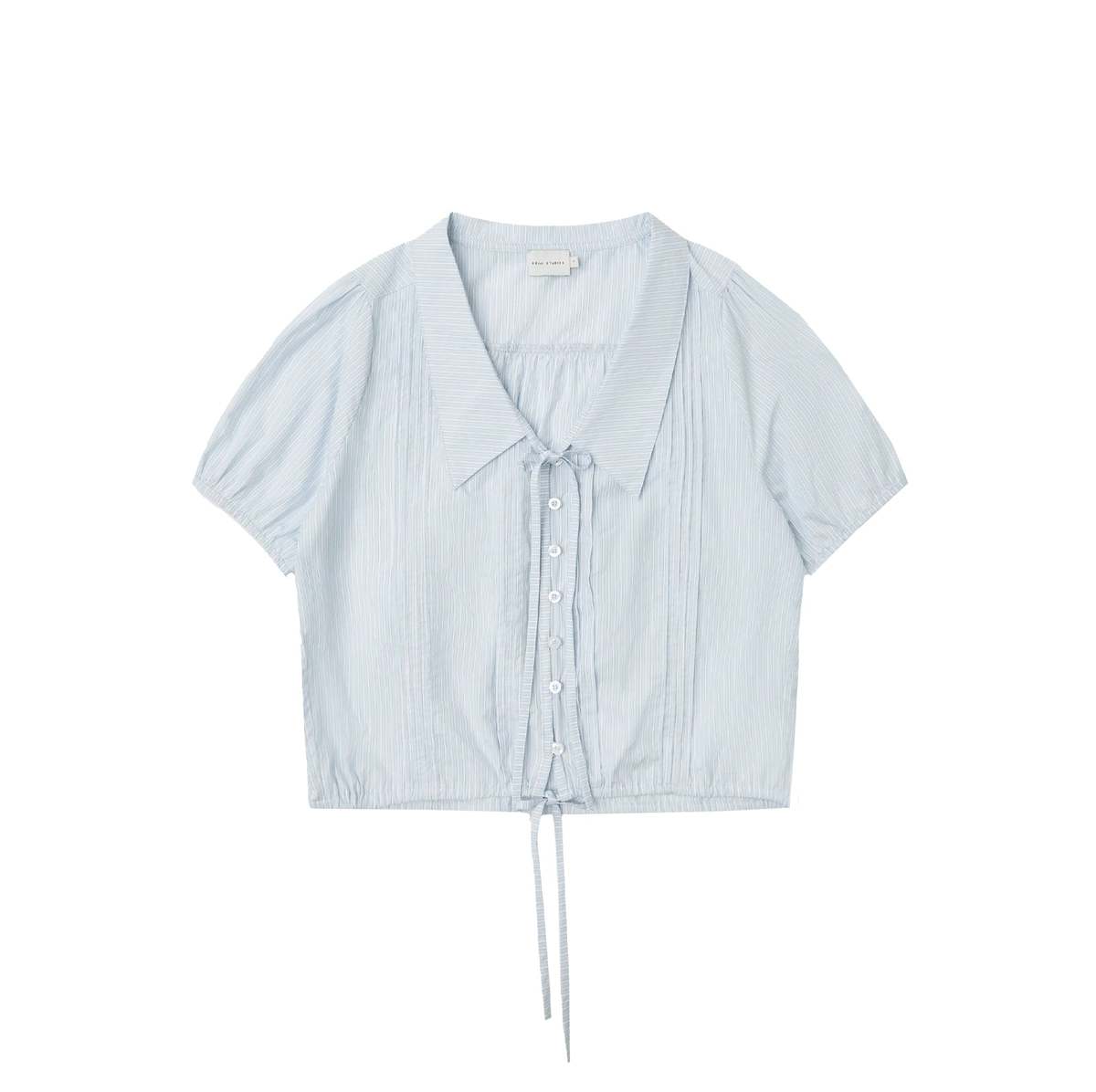 Deiji Studios Fine Collar Top - Image 1 of 4