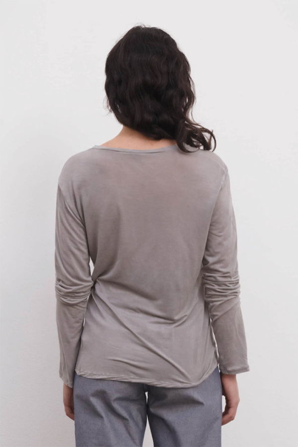 Baserange Long Sleeve Tee - Gilda Grey