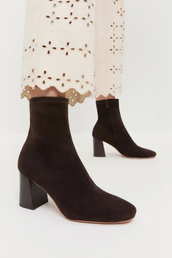 Loeffler Randall Elise Slim Ankle Bootie - Brown