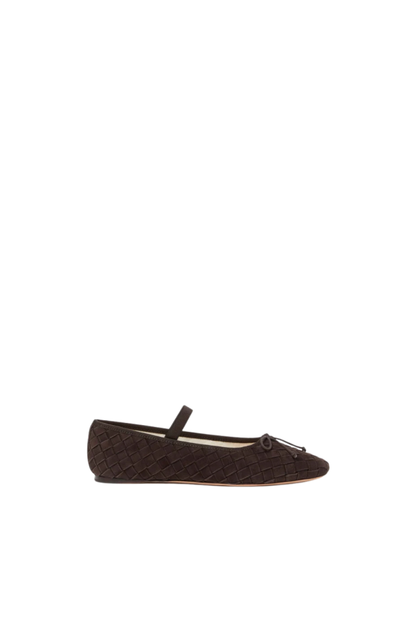Loeffler Randall Leonie Soft Ballet Flat - Brown