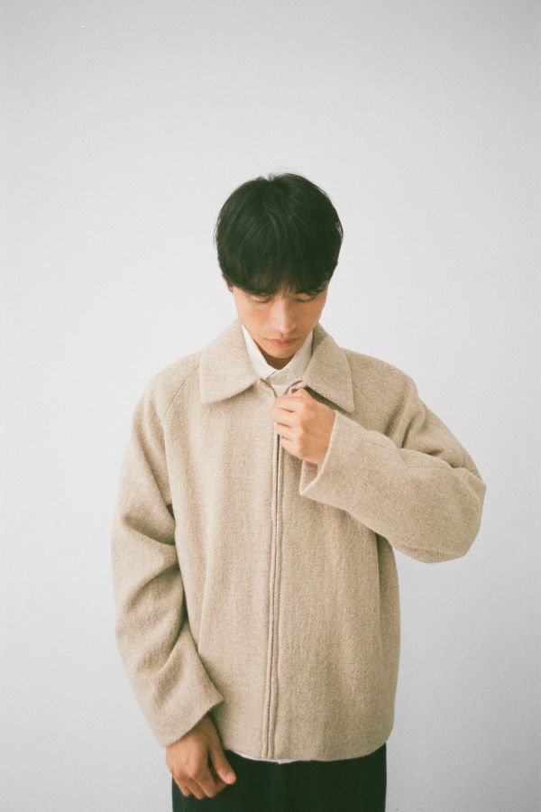 Saturday Project Highland Coat - Undyed Beige
