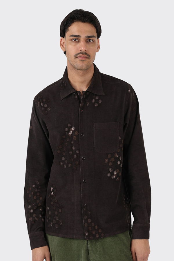 Kardo Chintan Corduroy Dyed Shirt