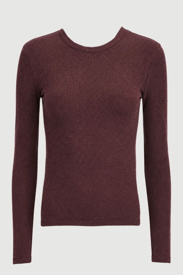 Citizens of Humanity Bina Crewneck Top - Red