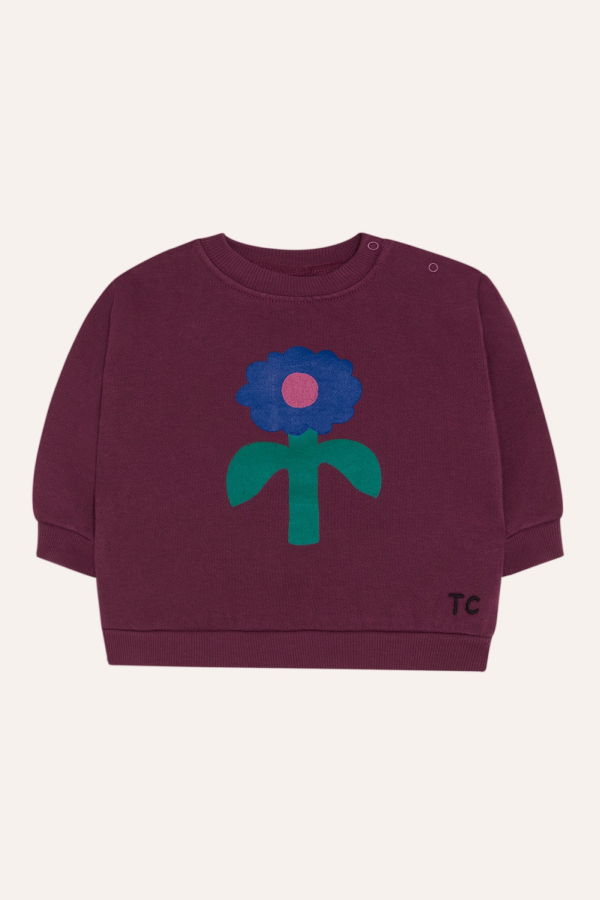 KIDS The Campamento Big Blue Daisy Sweatshirt