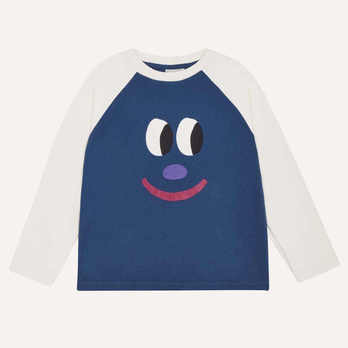 KIDS The Campamento Smiling Face Colorblock T-Shirt - Image 1 of 3