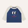 KIDS The Campamento Smiling Face Colorblock T-Shirt - Thumbnail 2