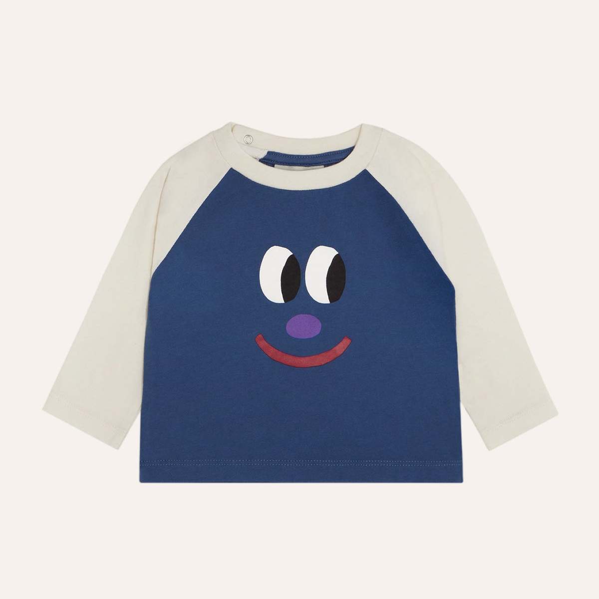 KIDS The Campamento Smiling Face Colorblock T-Shirt - Image 2 of 3