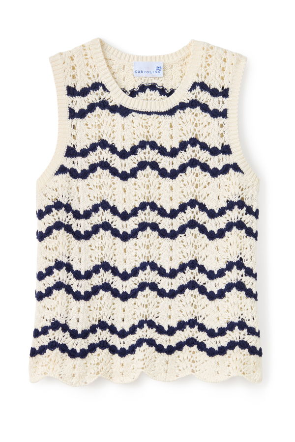 Cartolina Northport Sweater Tank - Natural