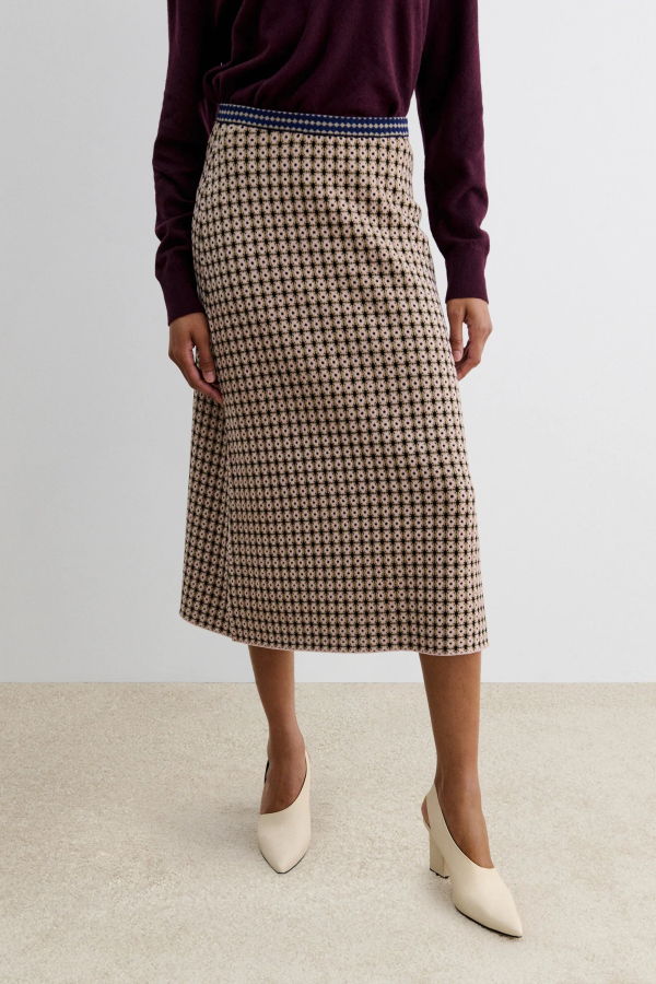 Rachel Comey Broccada Skirt - Dune Multi
