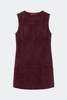 Simon Miller Delphine Suede Mini Dress - Bordeaux - Thumbnail 2