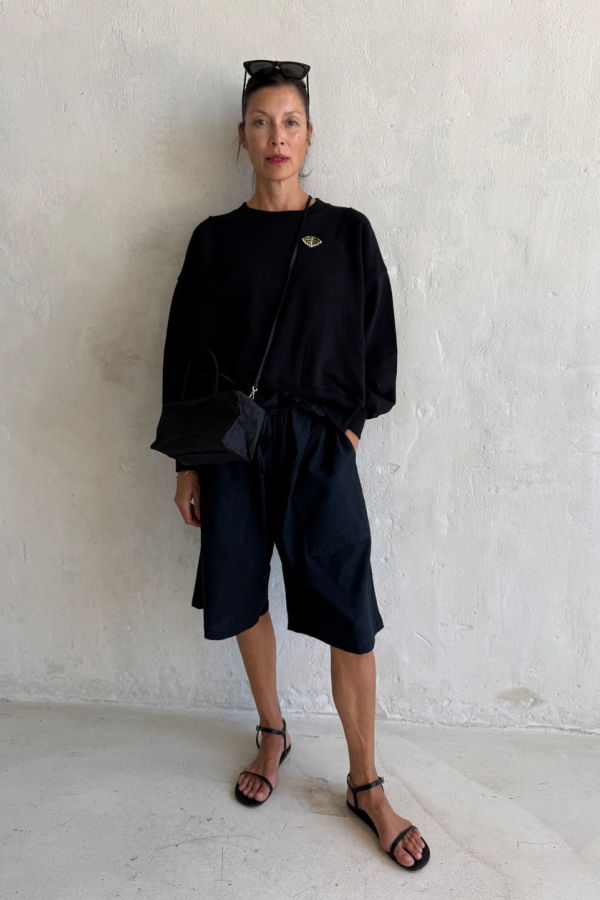 Two Paperbag Waist Shorts