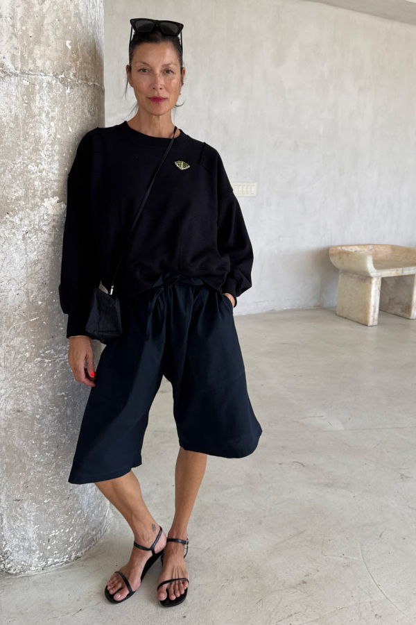 Two Paperbag Waist Shorts