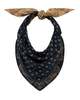 Guest in Residence The Wild Rag Scarf - Navy Camel - Thumbnail 2